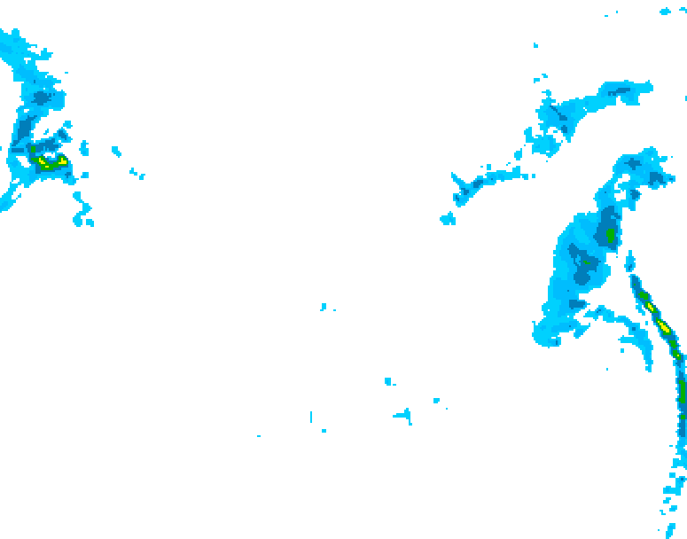 GDPS precipitation 054 hour forecast chart for Canada based on 2026/01/14 1200Z data