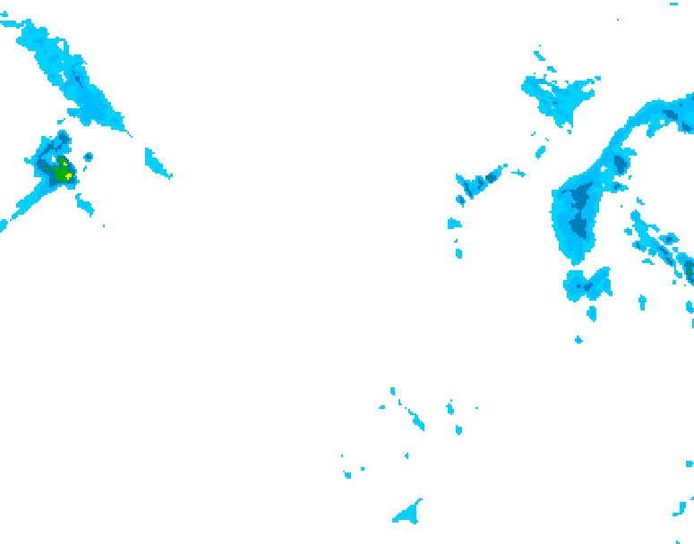 GDPS precipitation 060 hour forecast chart for Canada based on 2026/01/14 1200Z data
