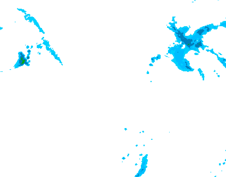 GDPS precipitation 066 hour forecast chart for Canada based on 2026/01/14 1200Z data