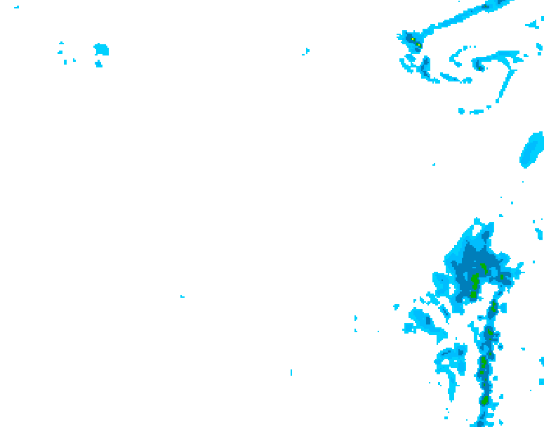 GDPS precipitation 108 hour forecast chart for Canada based on 2026/01/14 1200Z data