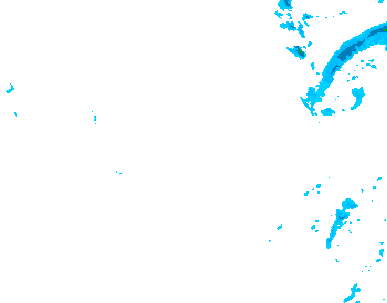 GDPS precipitation 144 hour forecast chart for Canada based on 2026/01/14 1200Z data