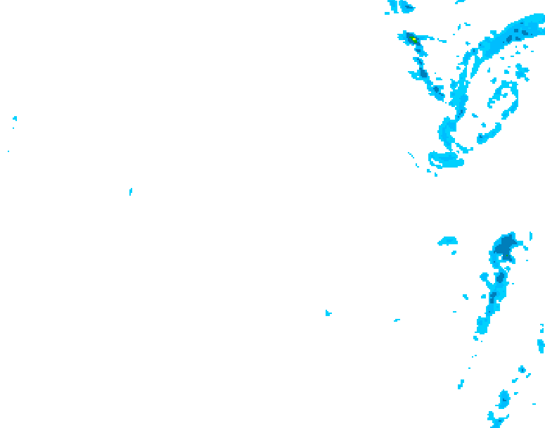 GDPS precipitation 150 hour forecast chart for Canada based on 2026/01/14 1200Z data