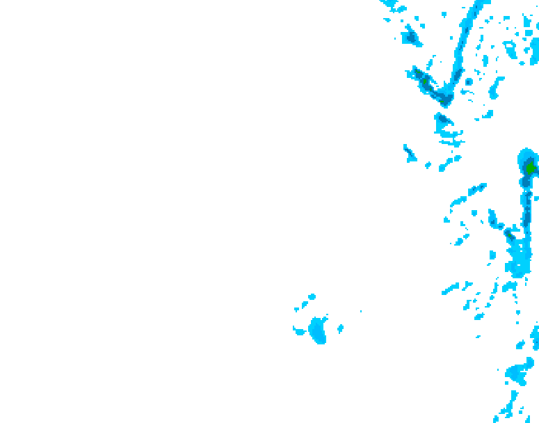 GDPS precipitation 162 hour forecast chart for Canada based on 2026/01/14 1200Z data