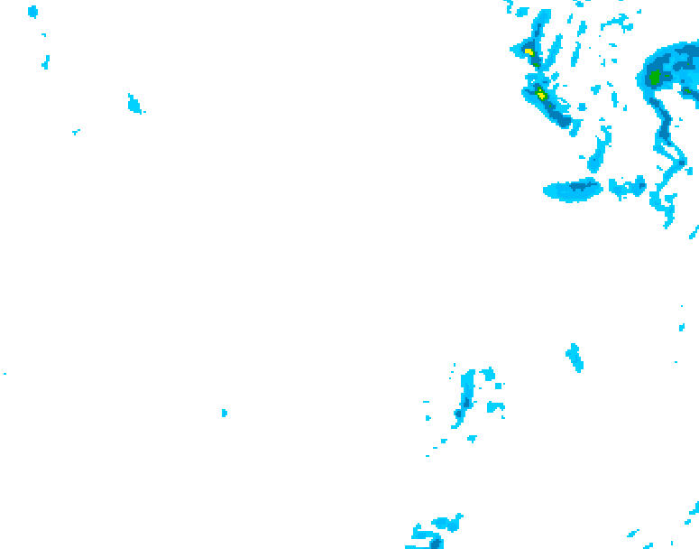 GDPS precipitation 180 hour forecast chart for Canada based on 2026/01/14 1200Z data