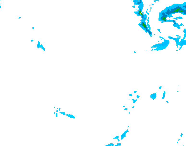 GDPS precipitation 186 hour forecast chart for Canada based on 2026/01/14 1200Z data
