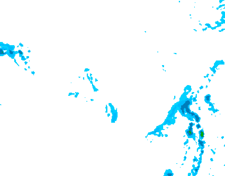 GDPS precipitation 012 hour forecast chart for Canada based on 2026/01/15 0000Z data