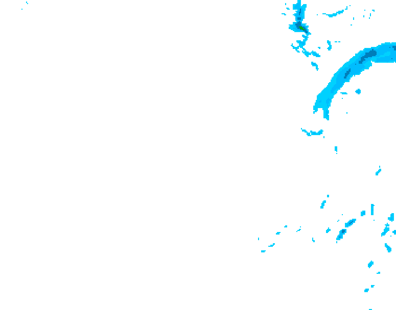 GDPS precipitation 126 hour forecast chart for Canada based on 2026/01/15 0000Z data