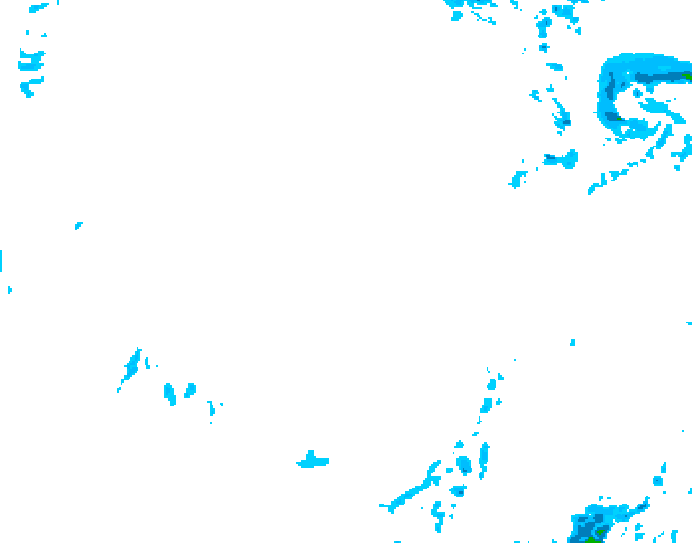 GDPS precipitation 210 hour forecast chart for Canada based on 2026/01/15 0000Z data