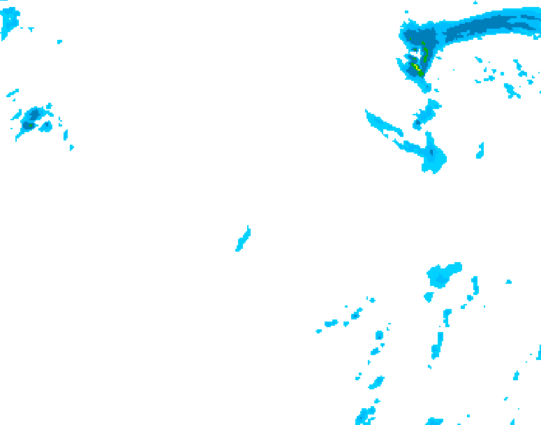 GDPS precipitation 060 hour forecast chart for Canada based on 2026/01/15 1200Z data