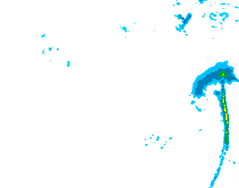 GDPS precipitation 096 hour forecast chart for Canada based on 2026/01/15 1200Z data