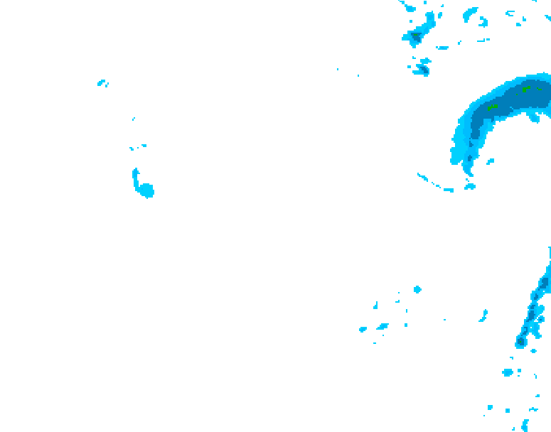 GDPS precipitation 108 hour forecast chart for Canada based on 2026/01/15 1200Z data
