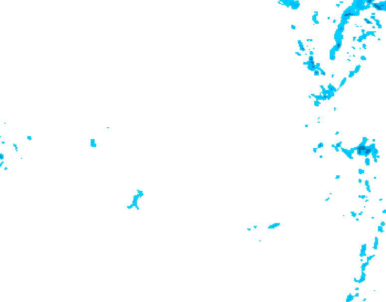 GDPS precipitation 126 hour forecast chart for Canada based on 2026/01/15 1200Z data