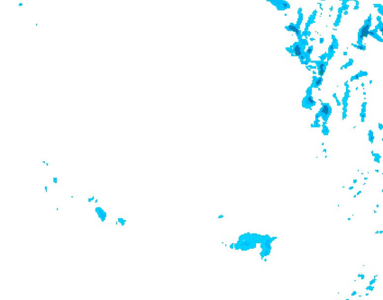 GDPS precipitation 150 hour forecast chart for Canada based on 2026/01/15 1200Z data