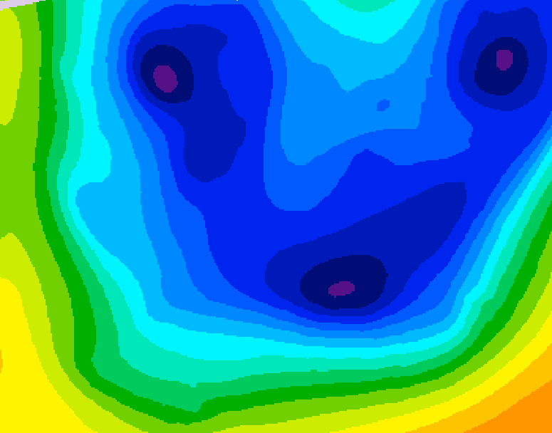 GDPS 500 millibar geopotential height 192 hour forecast chart for Canada based on 2026/01/16 1200Z data