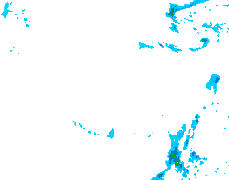 GDPS precipitation 060 hour forecast chart for Canada based on 2026/01/16 0000Z data