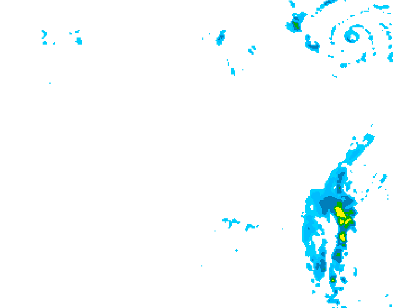 GDPS precipitation 072 hour forecast chart for Canada based on 2026/01/16 0000Z data