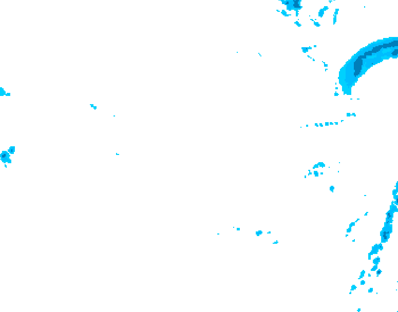 GDPS precipitation 102 hour forecast chart for Canada based on 2026/01/16 0000Z data