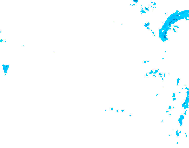 GDPS precipitation 108 hour forecast chart for Canada based on 2026/01/16 0000Z data