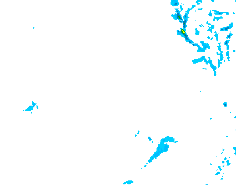 GDPS precipitation 150 hour forecast chart for Canada based on 2026/01/16 0000Z data