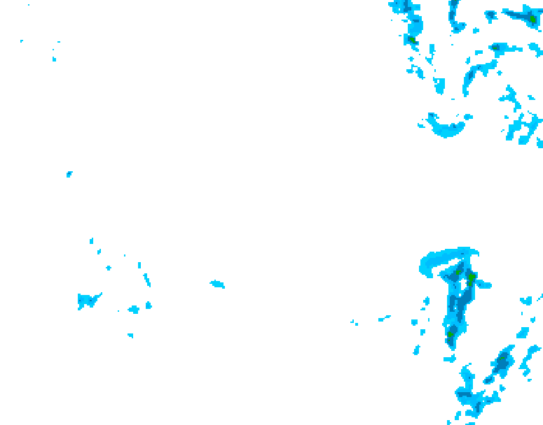 GDPS precipitation 168 hour forecast chart for Canada based on 2026/01/16 0000Z data
