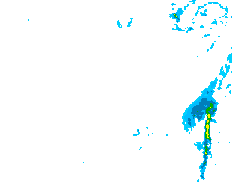 GDPS precipitation 066 hour forecast chart for Canada based on 2026/01/16 1200Z data