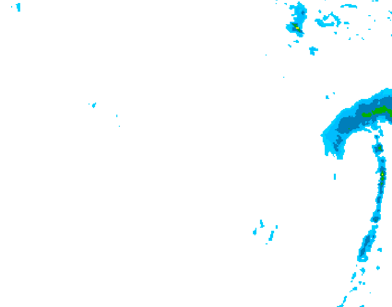 GDPS precipitation 078 hour forecast chart for Canada based on 2026/01/16 1200Z data