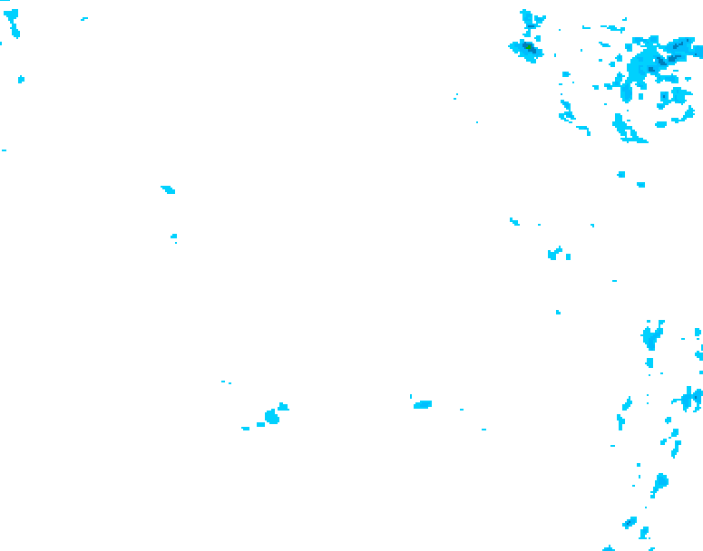 GDPS precipitation 102 hour forecast chart for Canada based on 2026/01/16 1200Z data