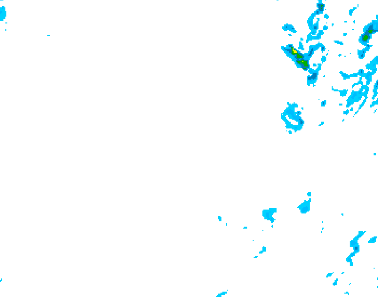 GDPS precipitation 138 hour forecast chart for Canada based on 2026/01/16 1200Z data