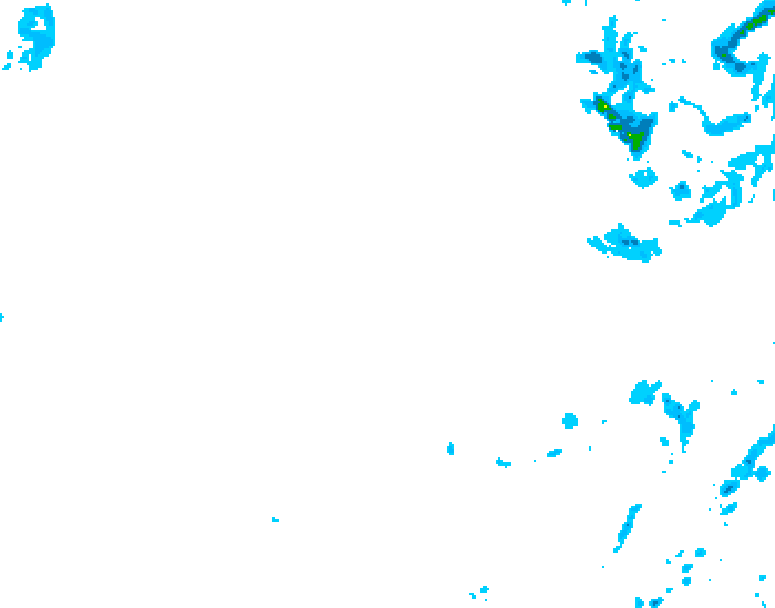GDPS precipitation 144 hour forecast chart for Canada based on 2026/01/16 1200Z data
