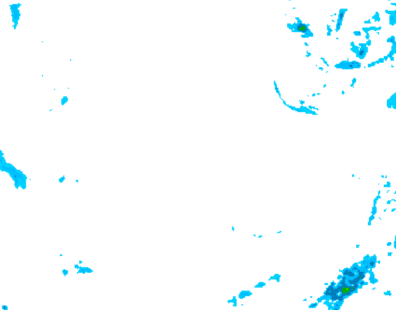 GDPS precipitation 168 hour forecast chart for Canada based on 2026/01/16 1200Z data
