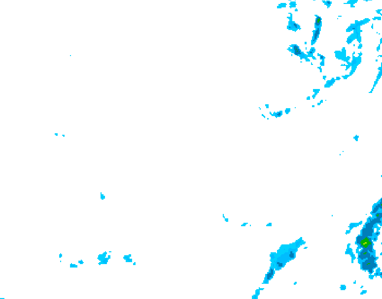 GDPS precipitation 180 hour forecast chart for Canada based on 2026/01/16 1200Z data