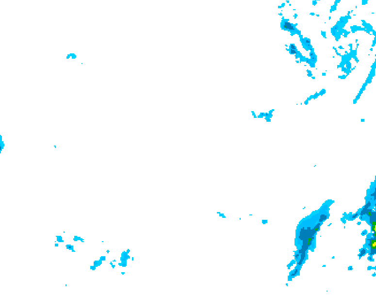 GDPS precipitation 186 hour forecast chart for Canada based on 2026/01/16 1200Z data