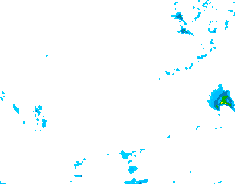 GDPS precipitation 204 hour forecast chart for Canada based on 2026/01/16 1200Z data
