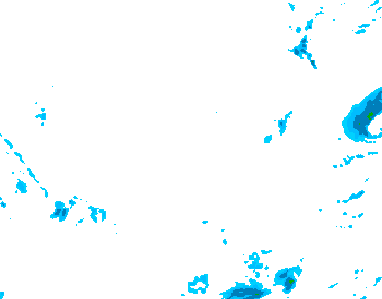 GDPS precipitation 216 hour forecast chart for Canada based on 2026/01/16 1200Z data