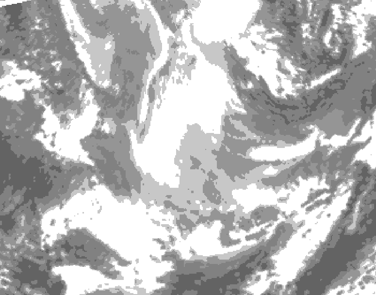 GDPS total cloud 168 hour forecast chart for Canada based on 2026/01/16 1200Z data