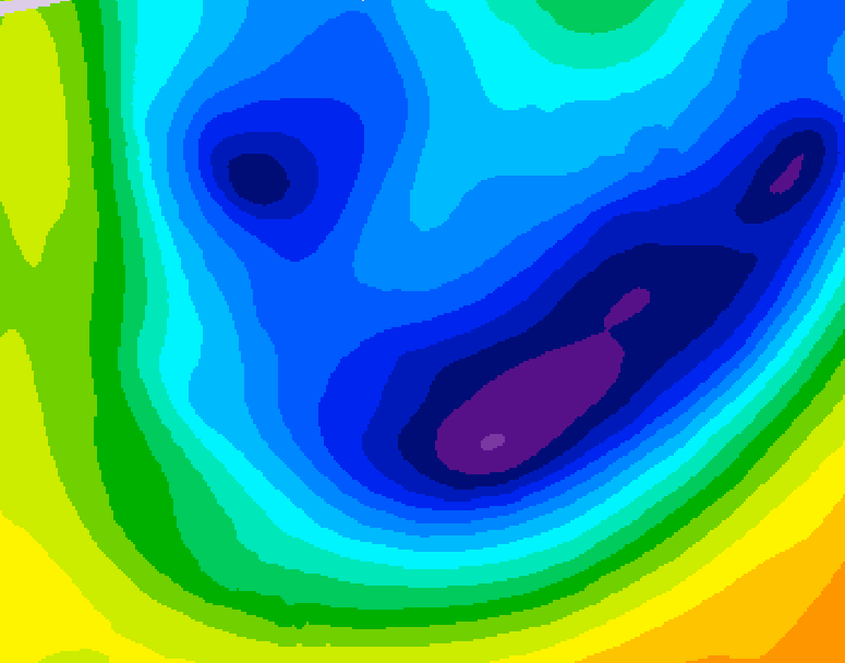GDPS 500 millibar geopotential height 168 hour forecast chart for Canada based on 2026/01/17 1200Z data