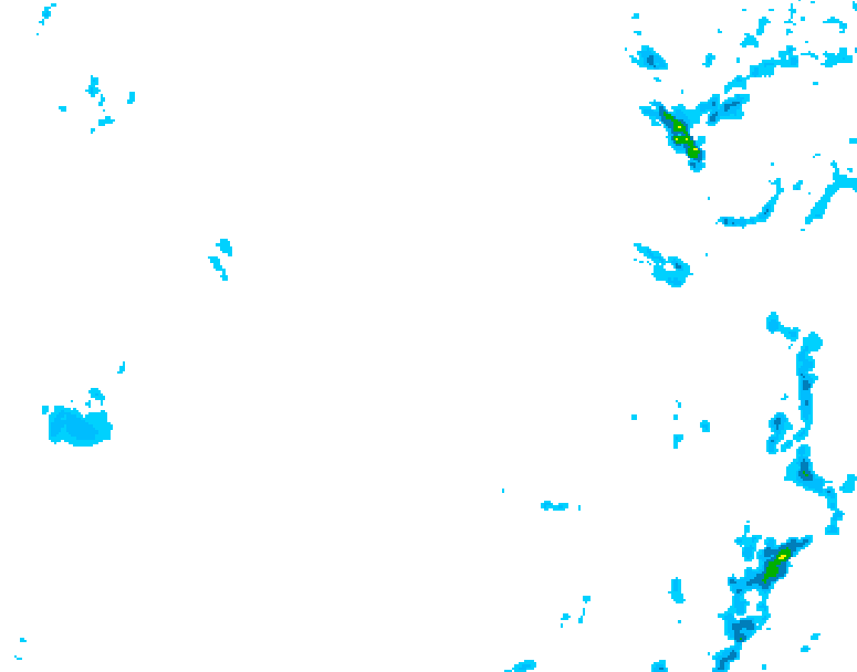 GDPS precipitation 144 hour forecast chart for Canada based on 2026/01/17 0000Z data