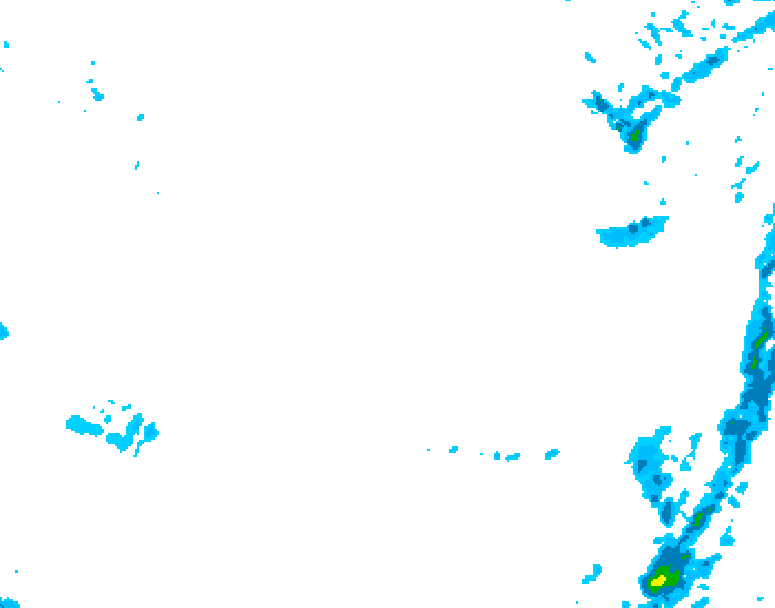 GDPS precipitation 156 hour forecast chart for Canada based on 2026/01/17 0000Z data