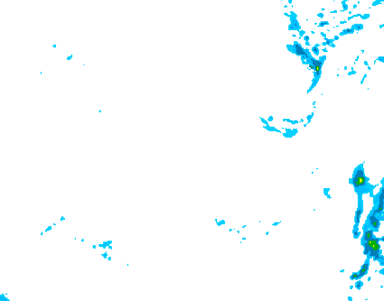GDPS precipitation 168 hour forecast chart for Canada based on 2026/01/17 0000Z data