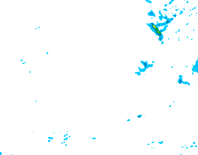 GDPS precipitation 180 hour forecast chart for Canada based on 2026/01/17 0000Z data