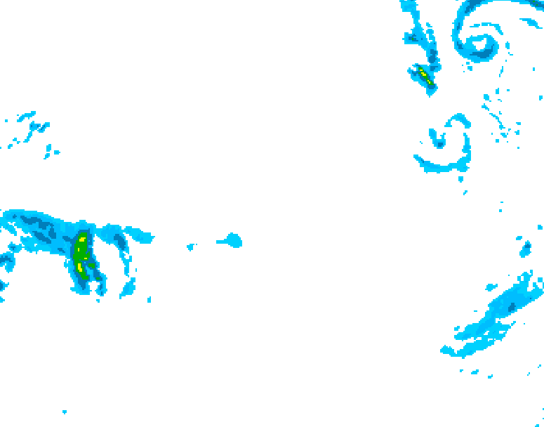 GDPS precipitation 240 hour forecast chart for Canada based on 2026/01/17 0000Z data