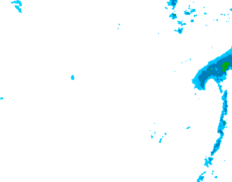 GDPS precipitation 054 hour forecast chart for Canada based on 2026/01/17 1200Z data