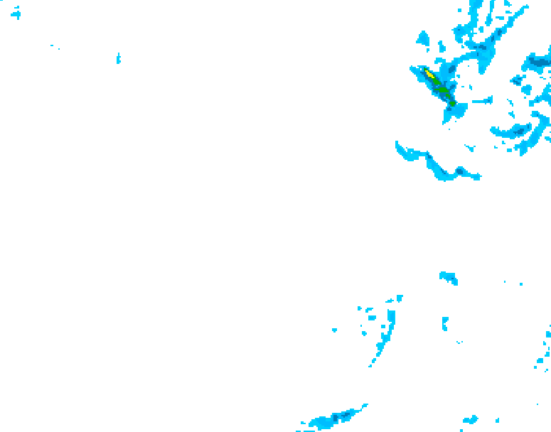 GDPS precipitation 114 hour forecast chart for Canada based on 2026/01/17 1200Z data