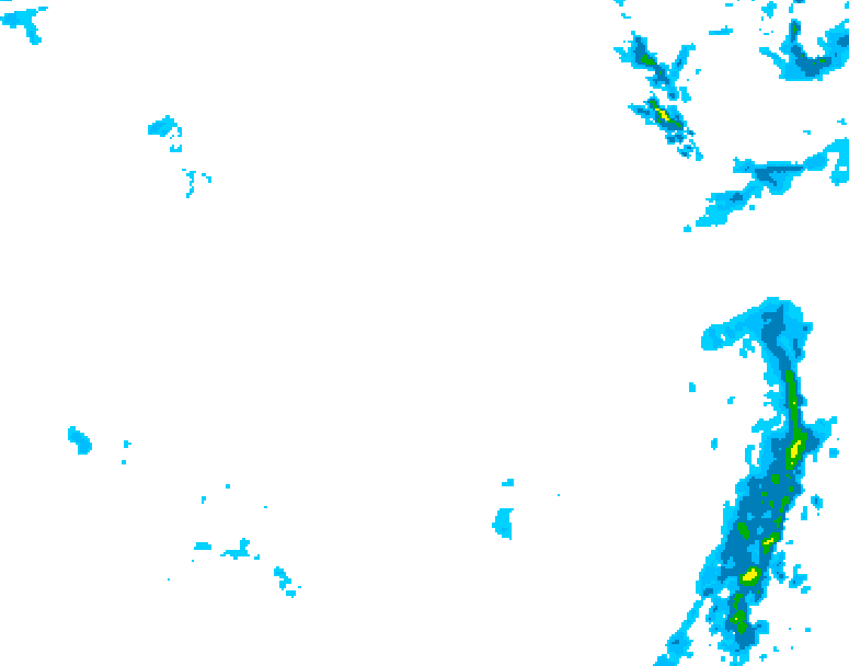 GDPS precipitation 138 hour forecast chart for Canada based on 2026/01/17 1200Z data