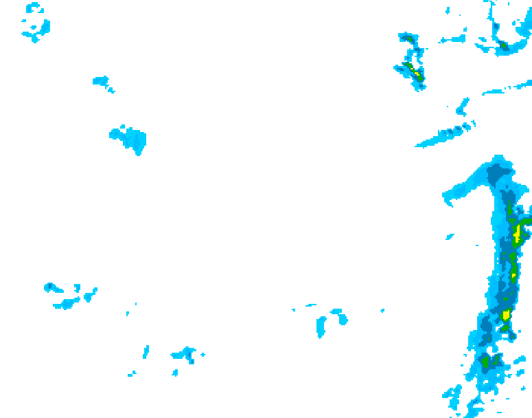 GDPS precipitation 144 hour forecast chart for Canada based on 2026/01/17 1200Z data