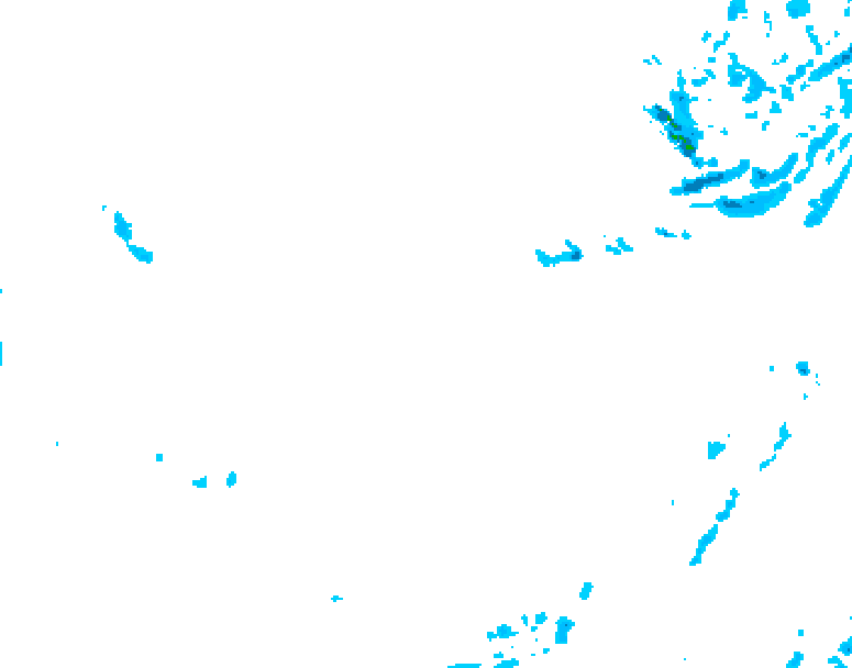 GDPS precipitation 174 hour forecast chart for Canada based on 2026/01/17 1200Z data