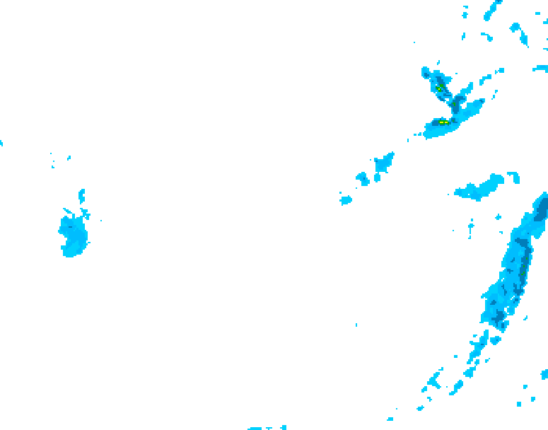 GDPS precipitation 204 hour forecast chart for Canada based on 2026/01/17 1200Z data