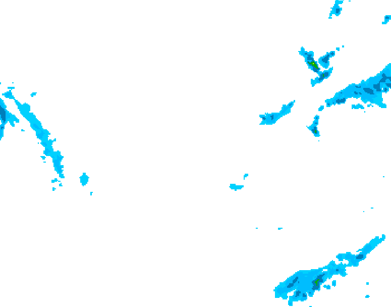 GDPS precipitation 222 hour forecast chart for Canada based on 2026/01/17 1200Z data