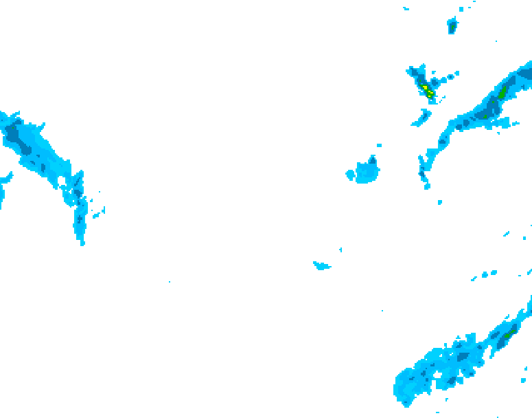 GDPS precipitation 228 hour forecast chart for Canada based on 2026/01/17 1200Z data