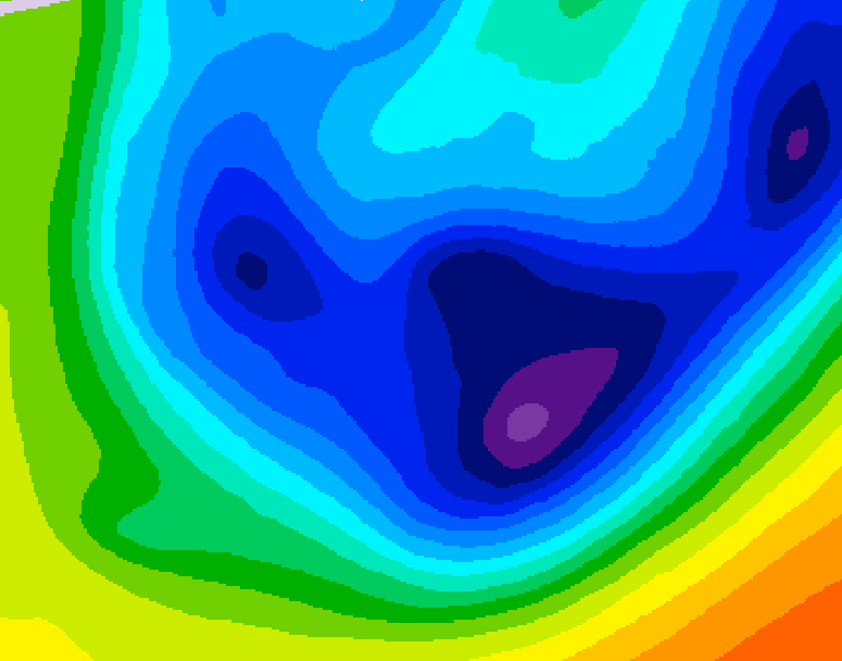 GDPS 500 millibar geopotential height 168 hour forecast chart for Canada based on 2026/01/18 0000Z data